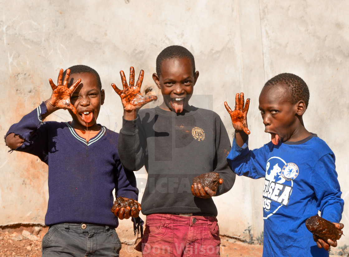 "The Happy Funny Faces." by Don Wilson - $175.80 "The Happy Funny Faces." stock image