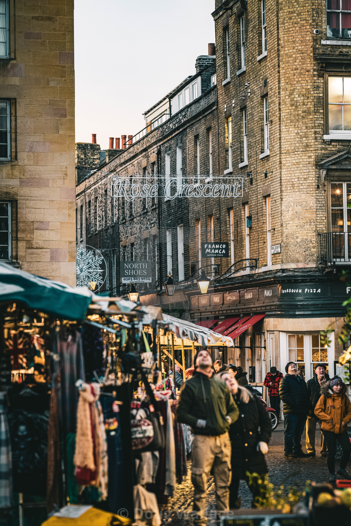 "Market Square Cambridge" stock image