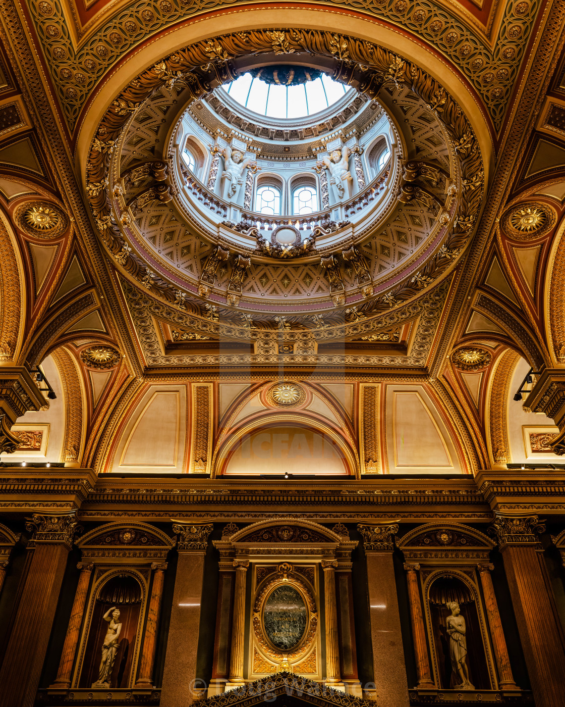 "Fitzwilliam Museum Cambridge UK." stock image