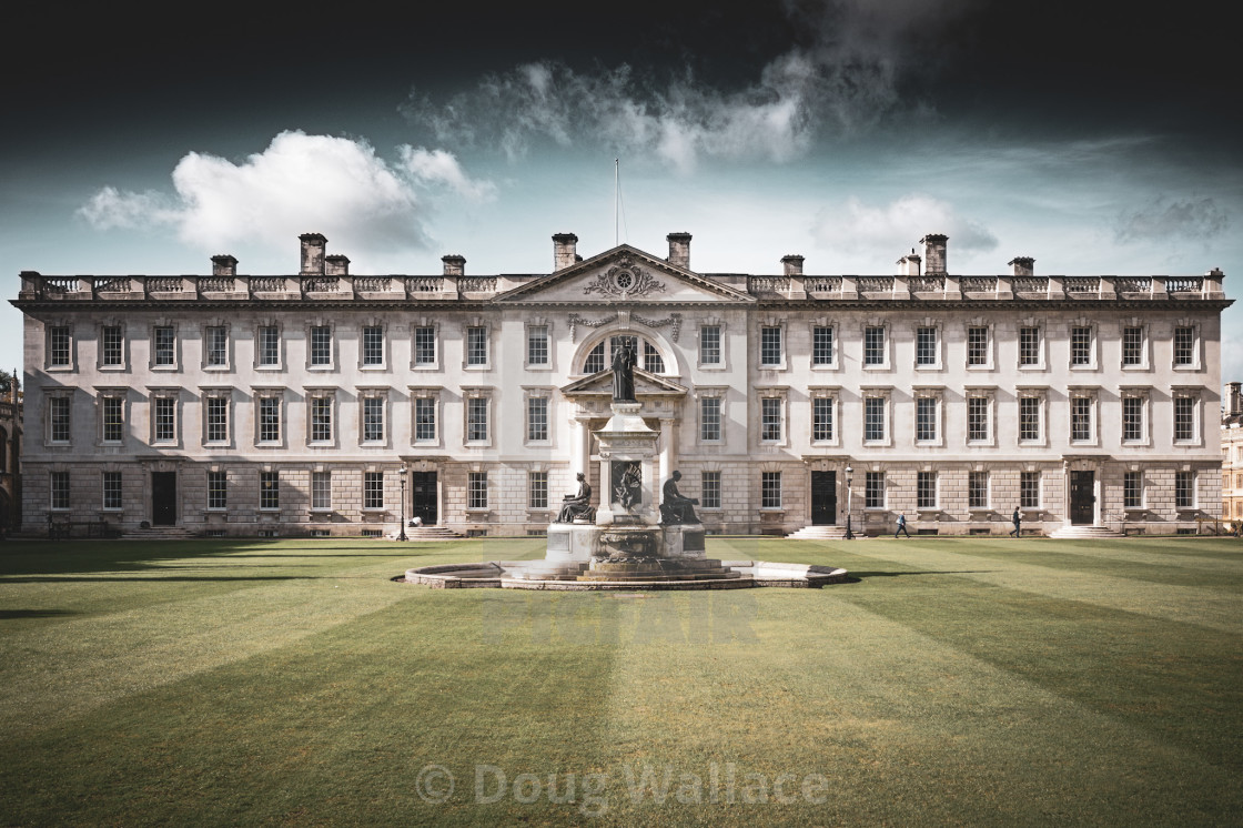 "Kings College Cambridge." stock image