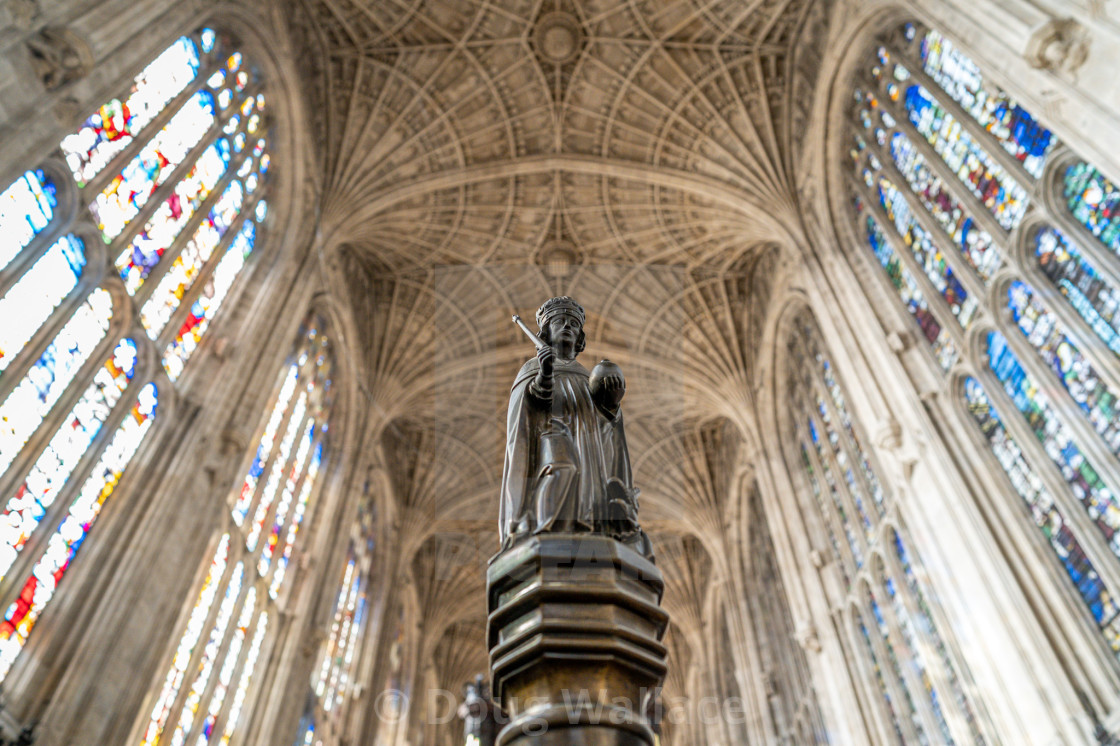 "Kings College Chapel Cambridge UK." stock image