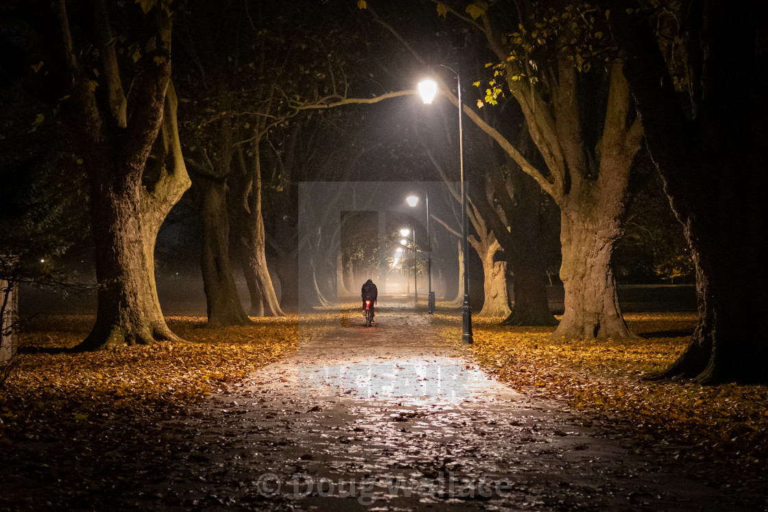 "Jesus Green footpath" stock image