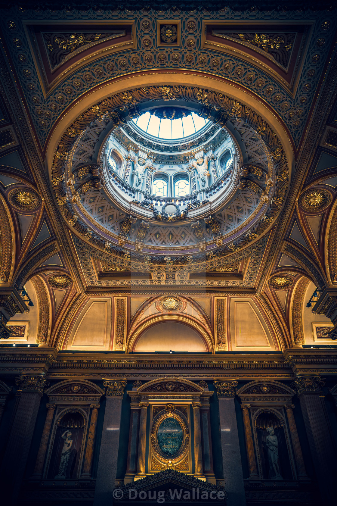 "Fitzwilliam Museum Cambridge UK." stock image