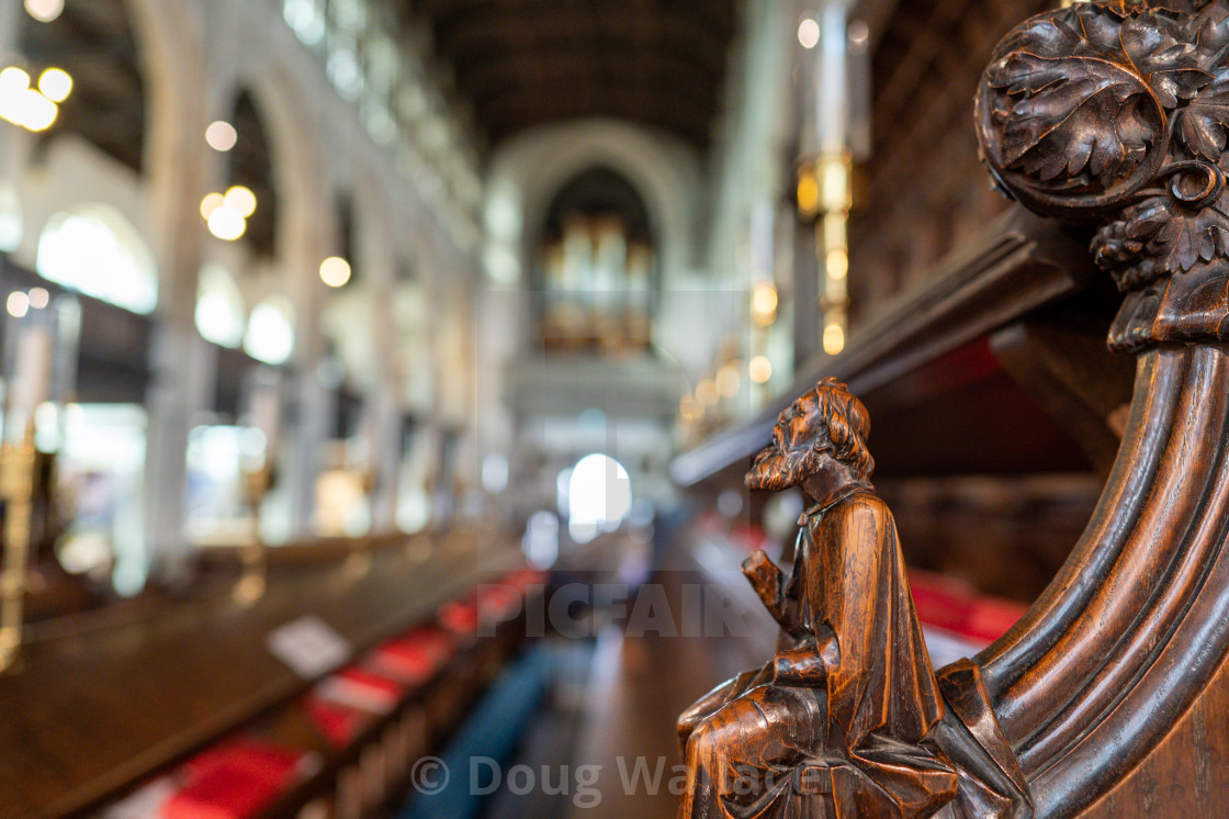 "Great St Mary's Church Cambridge UK." stock image