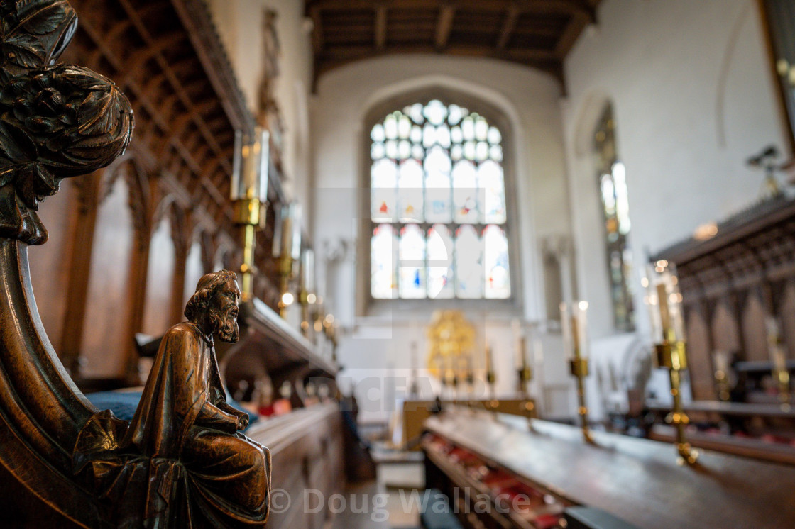 "Great St Mary's Church Cambridge UK." stock image