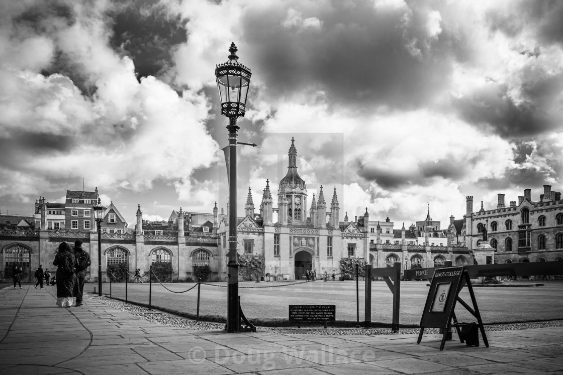 "Kings College Chapel Cambridge UK." stock image