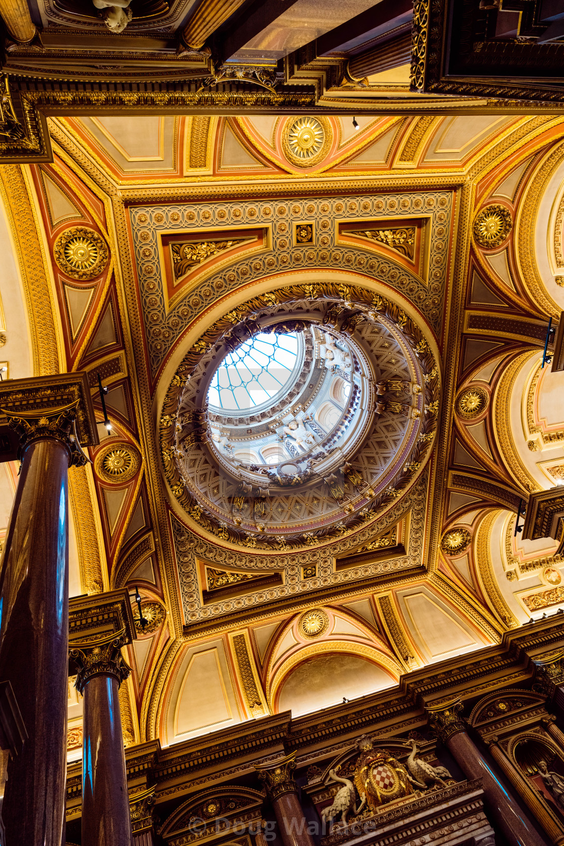 "Fitzwilliam Museum Cambridge UK." stock image