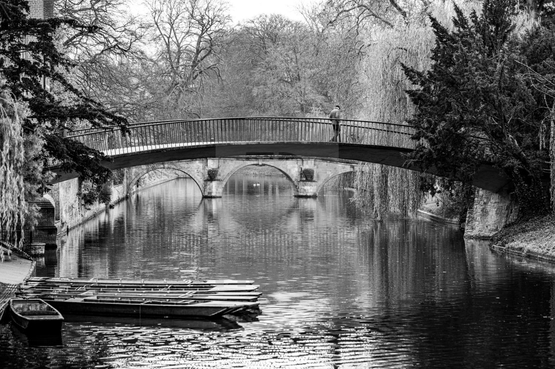 "Garret Hostel Bridge, Cambridge UK." stock image