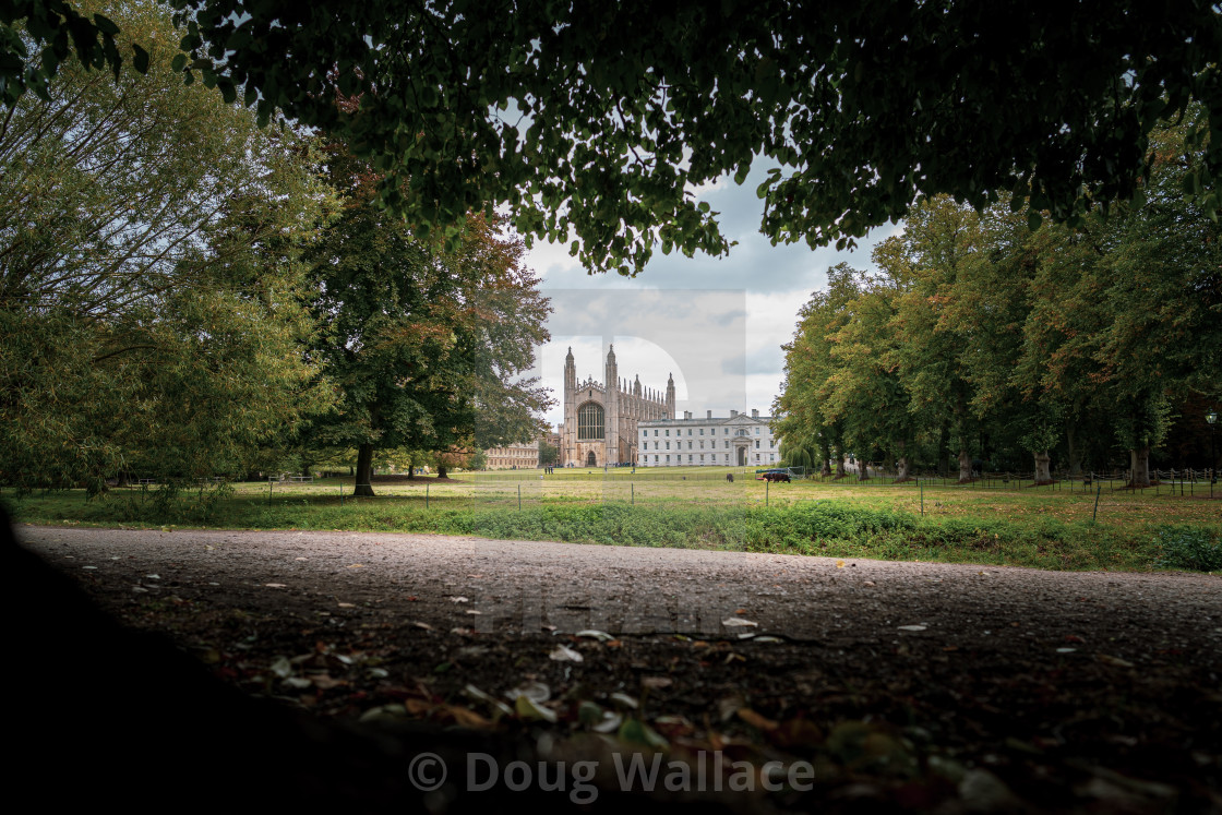 "Kings College Cambridge Uk." stock image