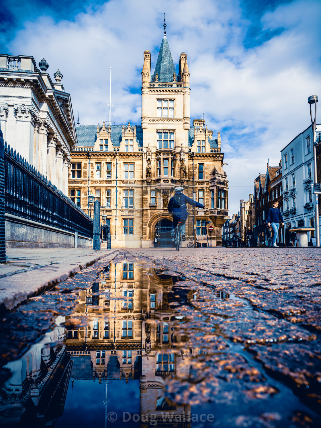 "Gonville & Caius College, University of Cambridge." stock image