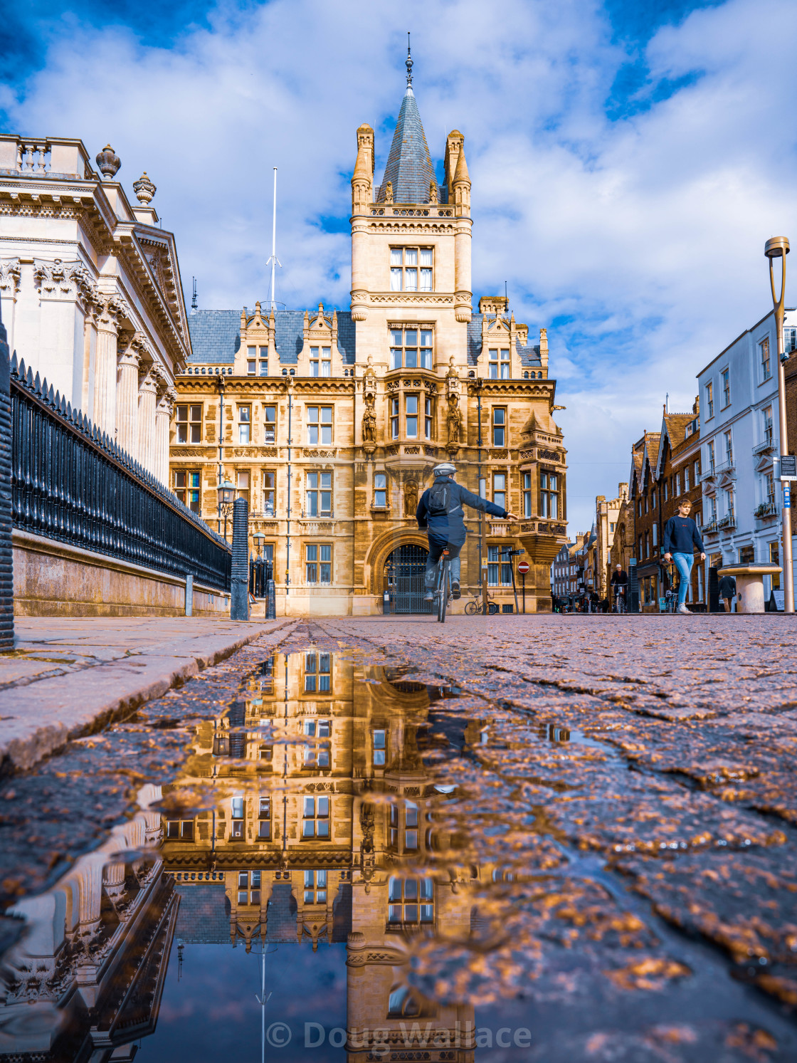 "Gonville & Caius College, University of Cambridge." stock image