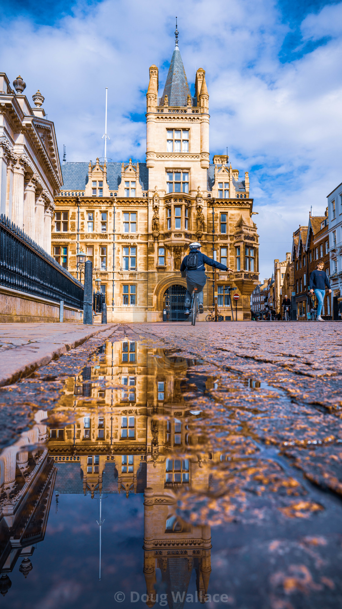 "Gonville & Caius College, University of Cambridge." stock image