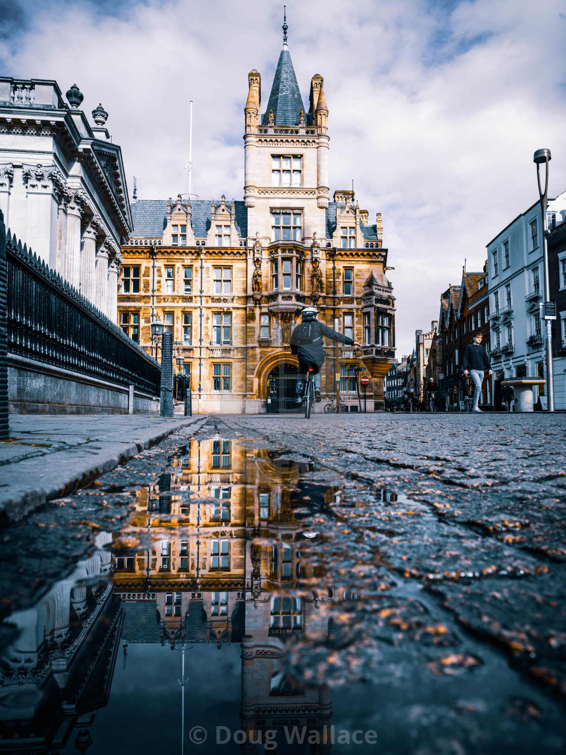 "Gonville & Caius College, University of Cambridge UK." stock image