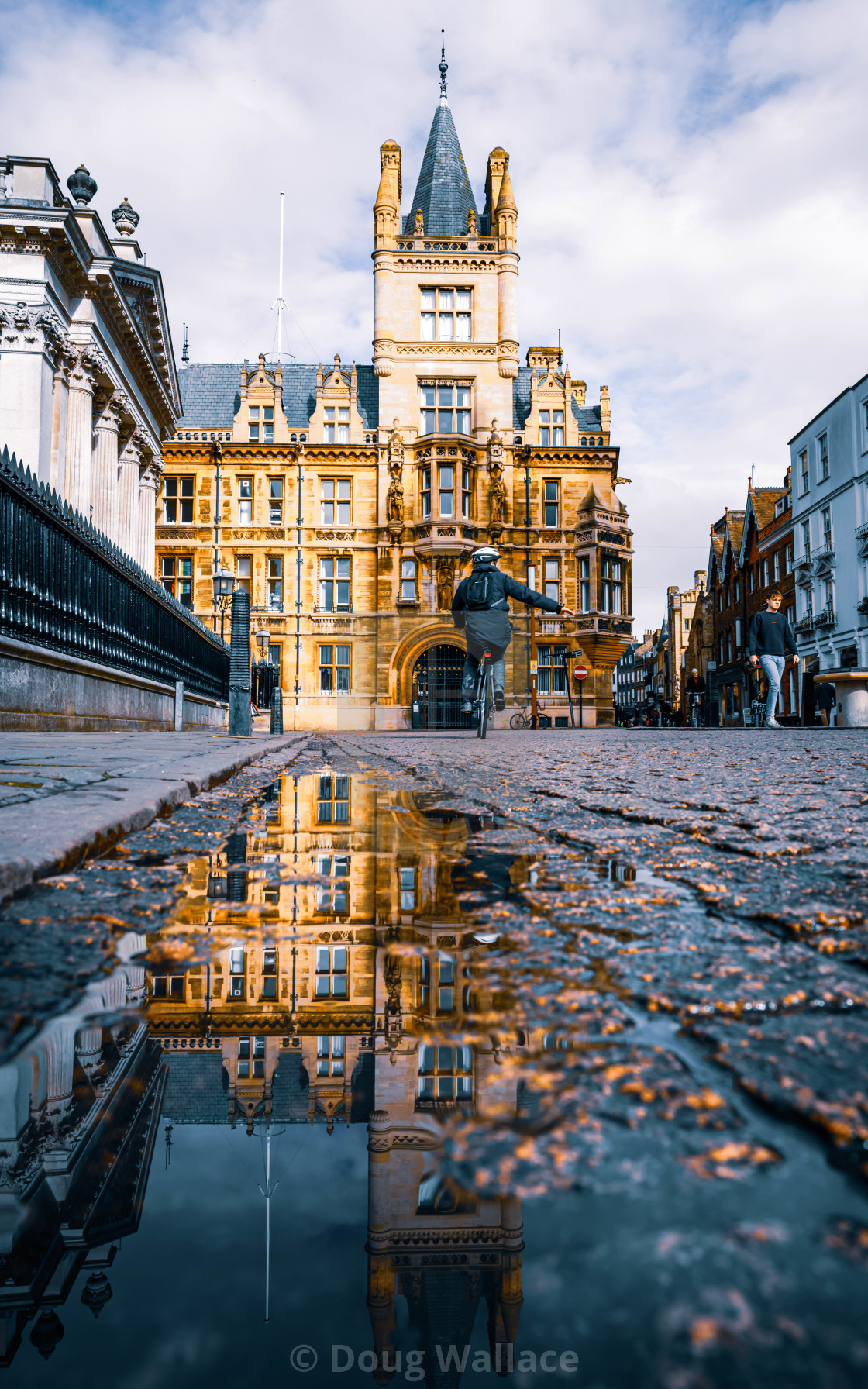 "Gonville & Caius College, University of Cambridge UK." stock image