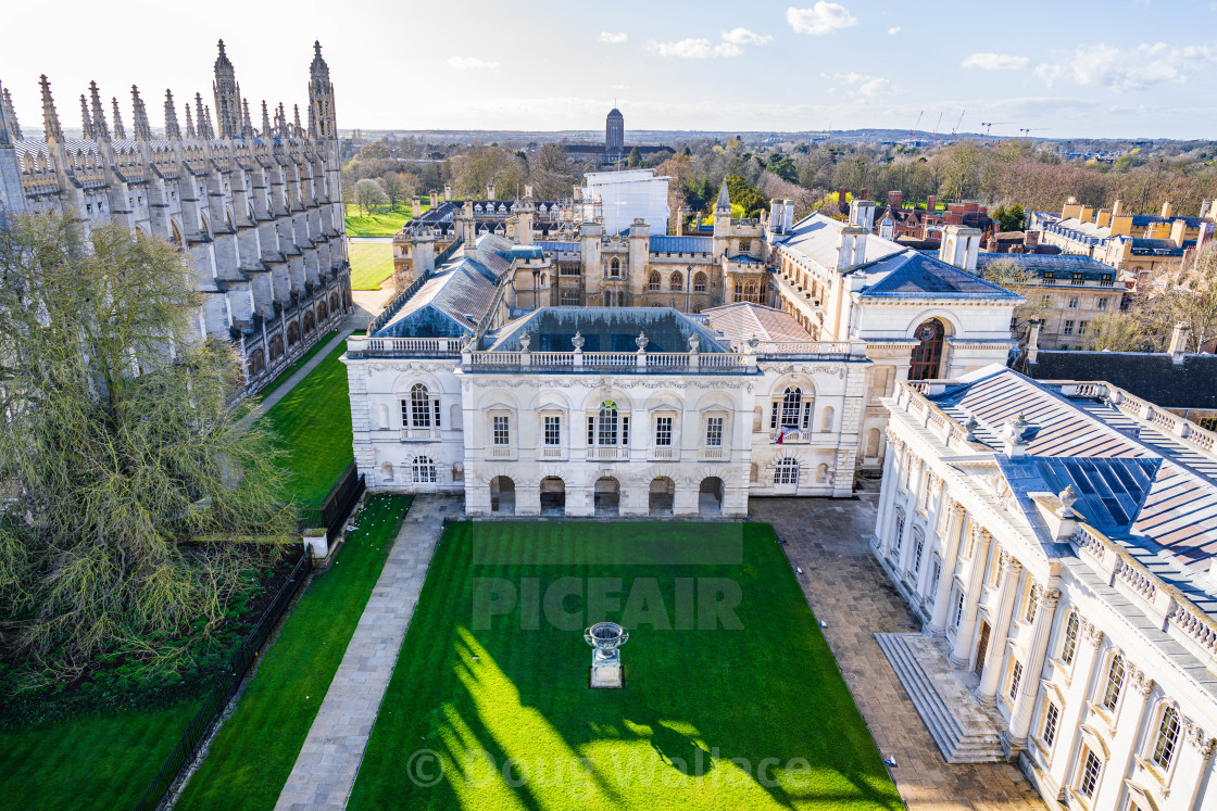 "The Old Schools, Cambridge University UK." stock image