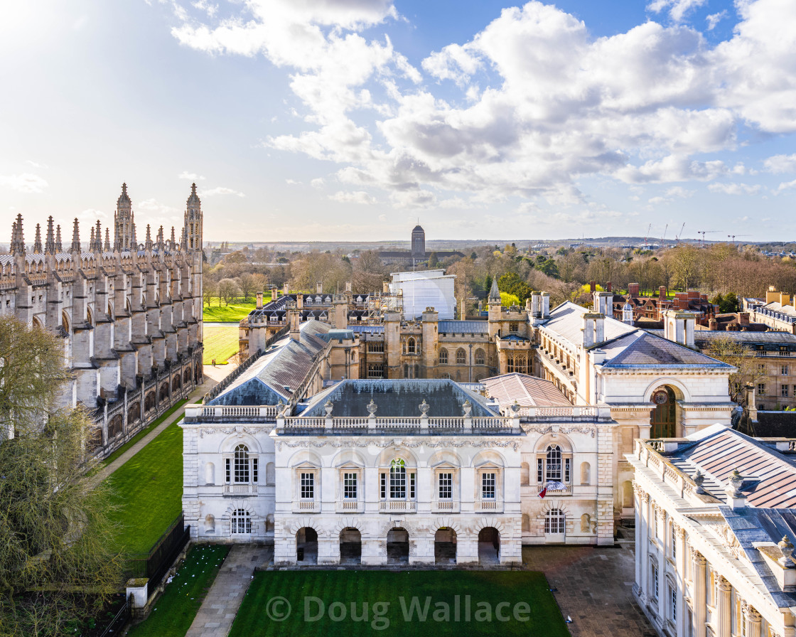 "The Old Schools, University of Cambridge UK" stock image