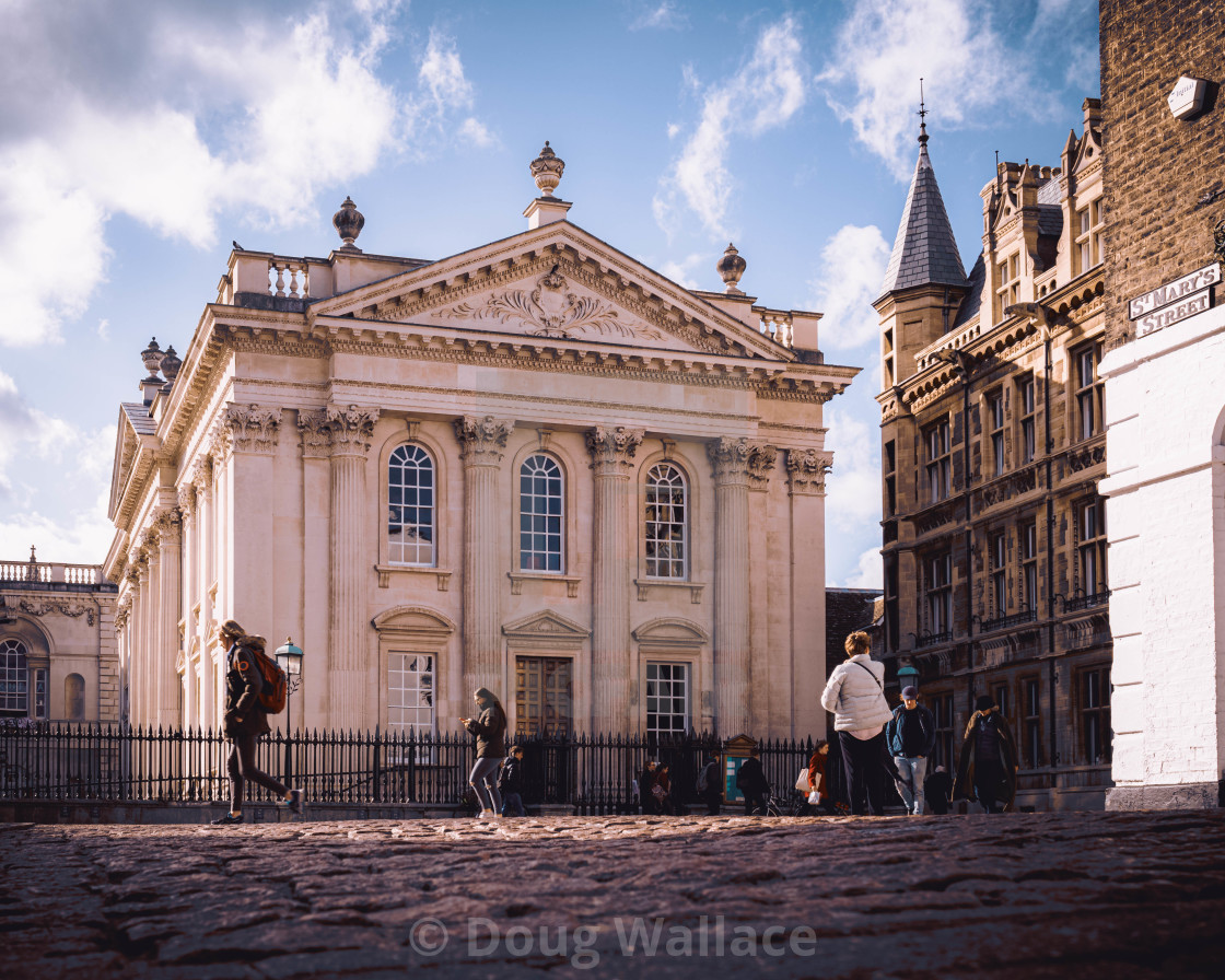 "The Old Schools, King's Parade Cambridge UK" stock image