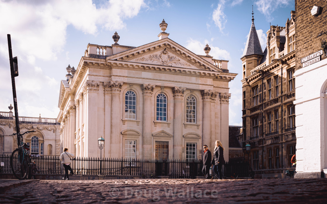 "The Old Schools, King's Parade Cambridge UK." stock image