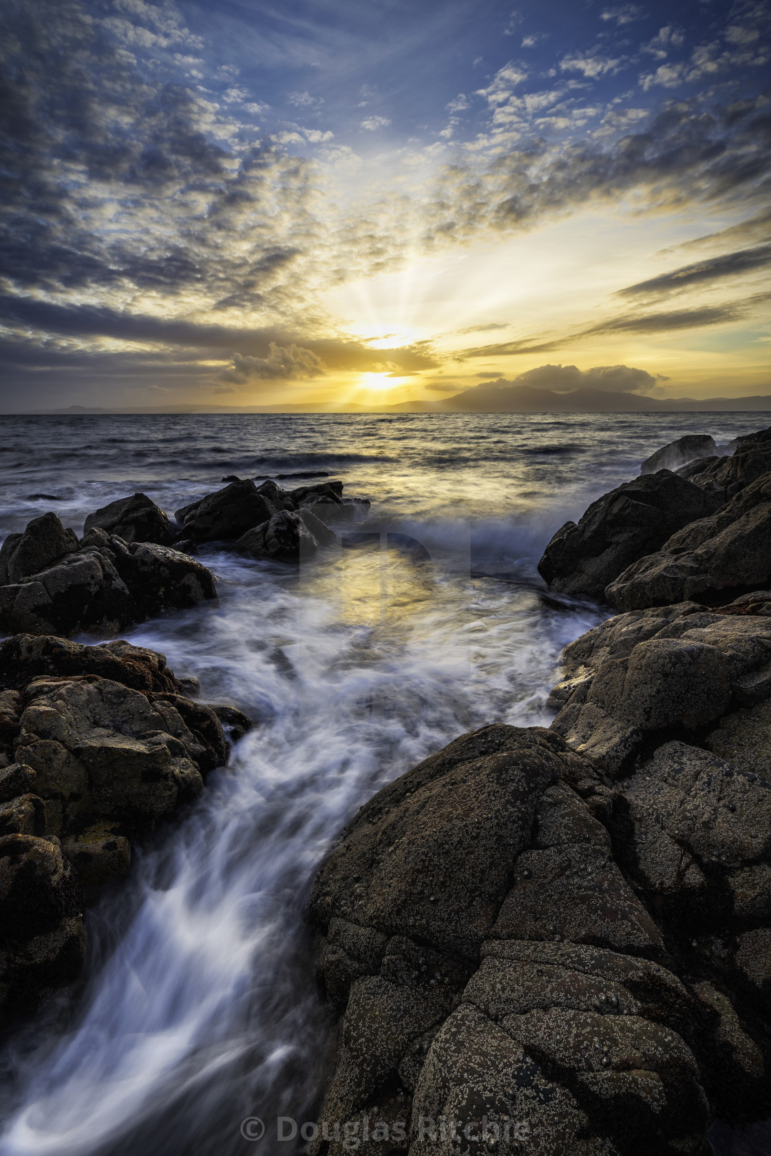 "Surging Light" by Douglas Ritchie - £20.00 "Surging Light" stock image