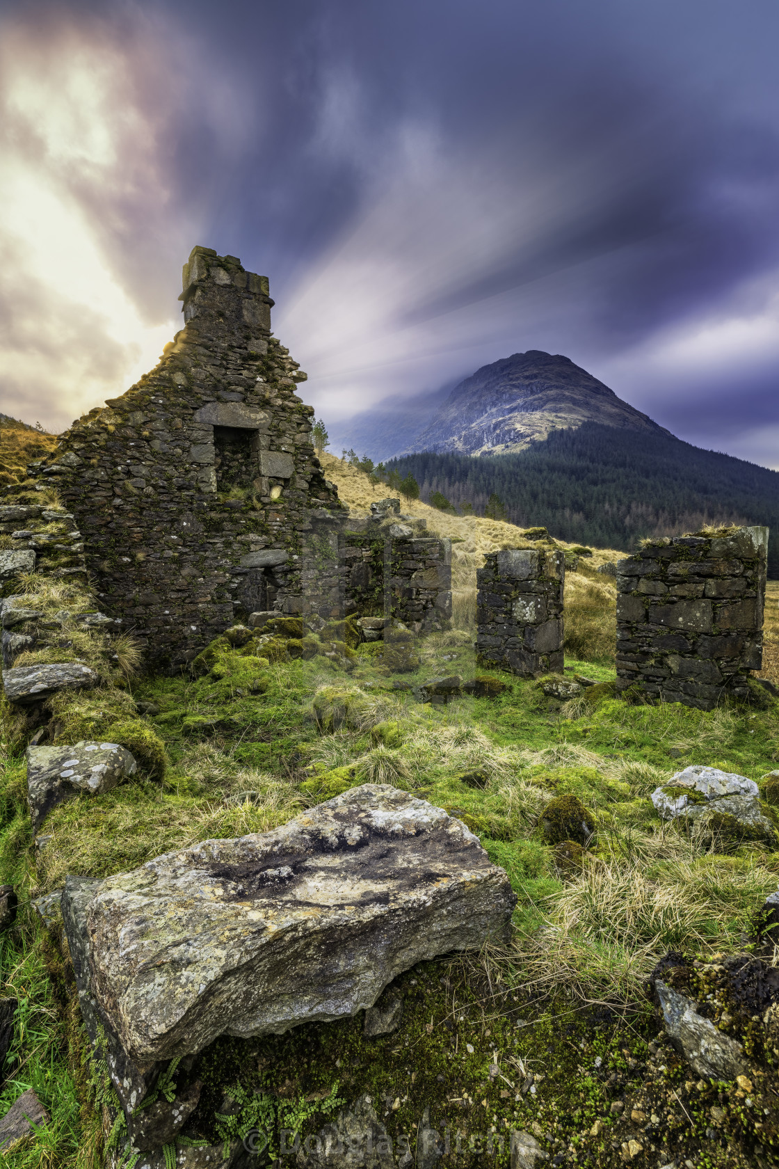 "The Good old Days" by Douglas Ritchie - £20.00 "The Good old Days" stock image
