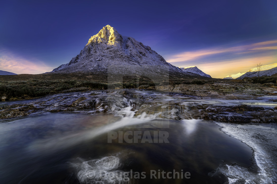 "The Perfect Mountain" by Douglas Ritchie - £20.00 "The Perfect Mountain" stock image