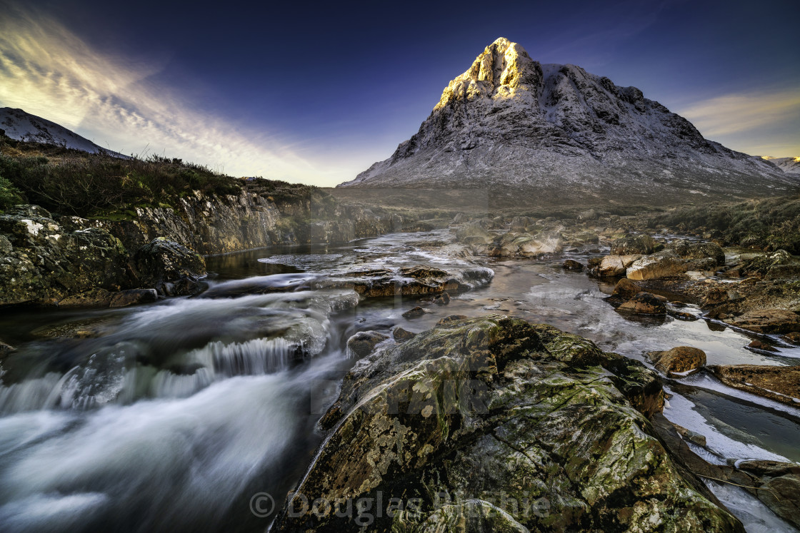 "Winter Perfection" by Douglas Ritchie - £20.00 "Winter Perfection" stock image