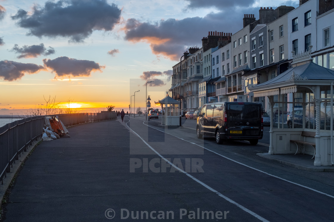 "Ramsgate Sunset" stock image