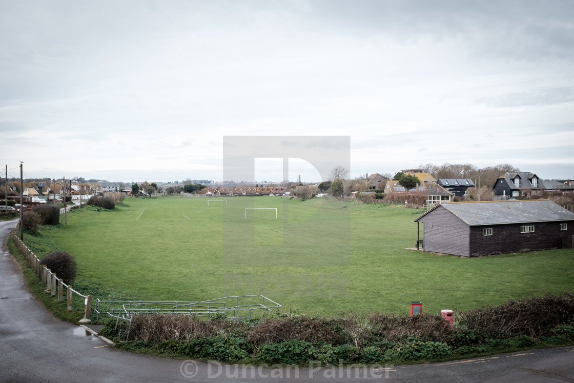 "Football Pitch" stock image