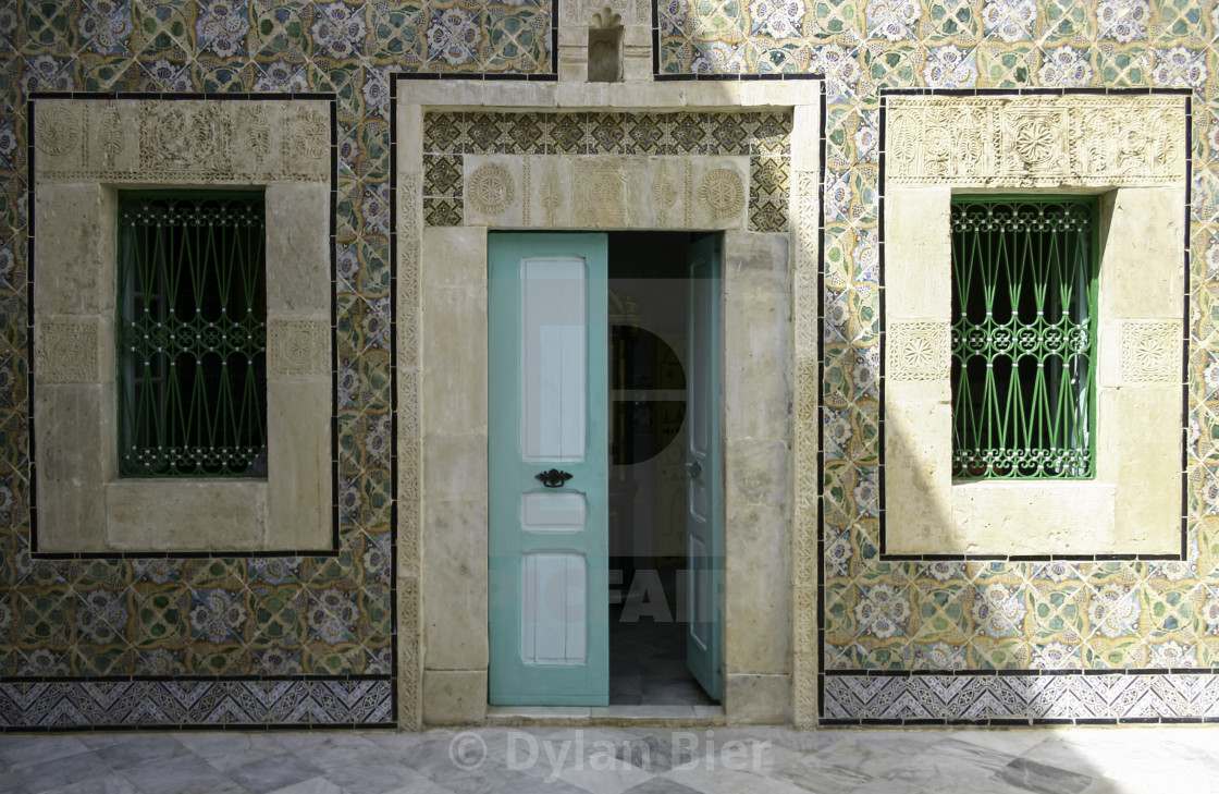 "Sousse Doorway 3" stock image