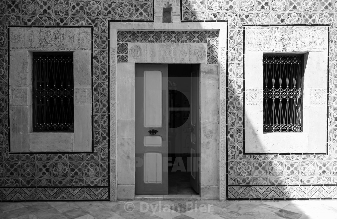 "Sousse Doorway 4" stock image