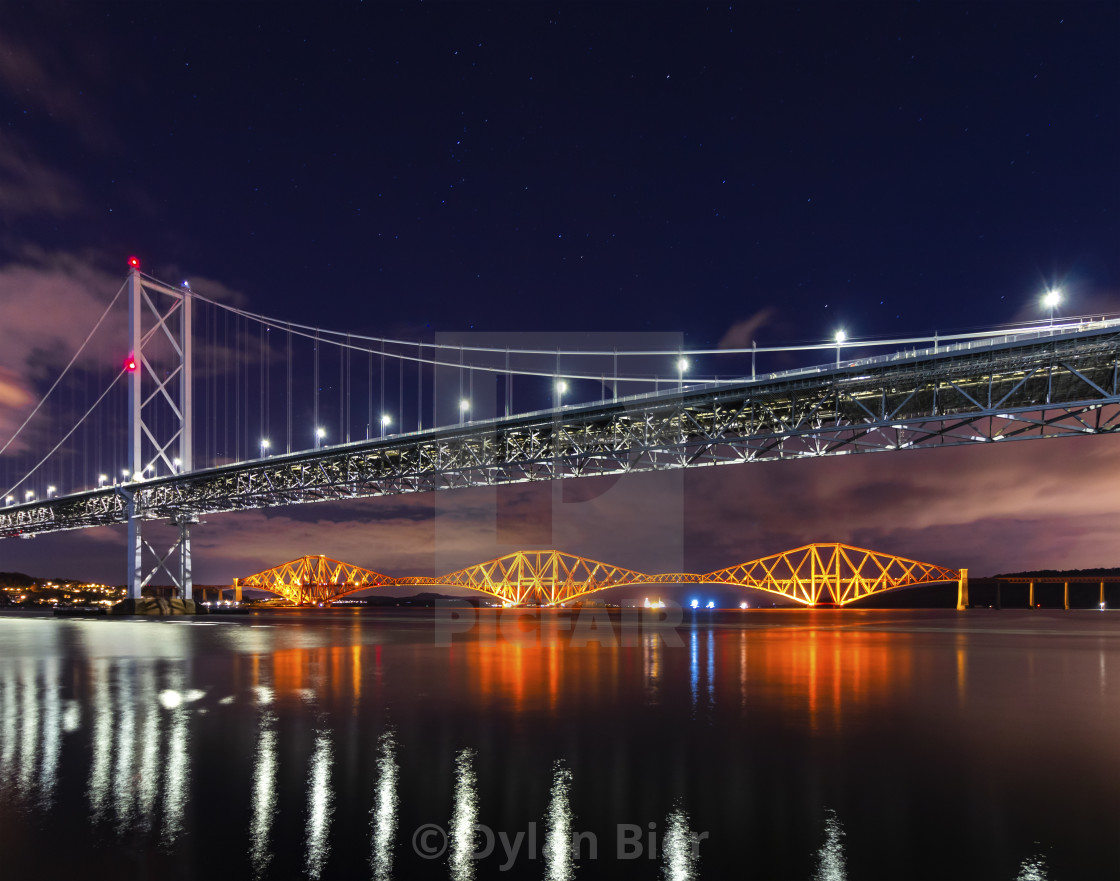 "Stars Over The Forth" stock image