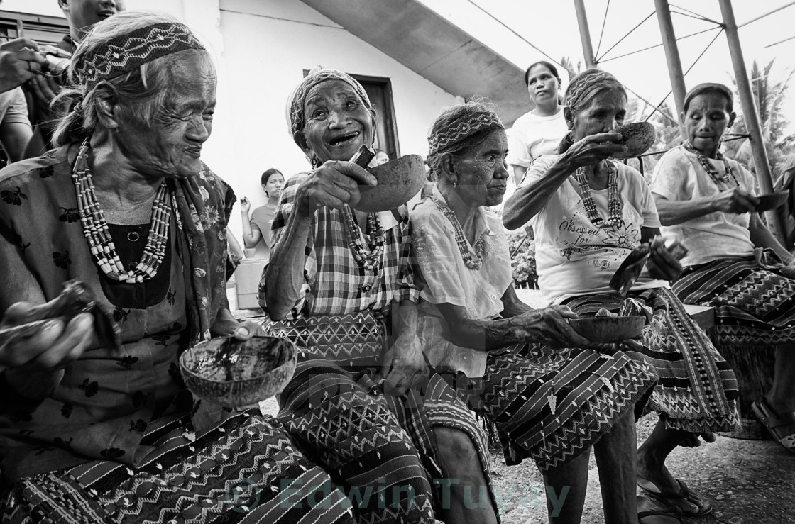 "Kalinga Tribe Elders" stock image