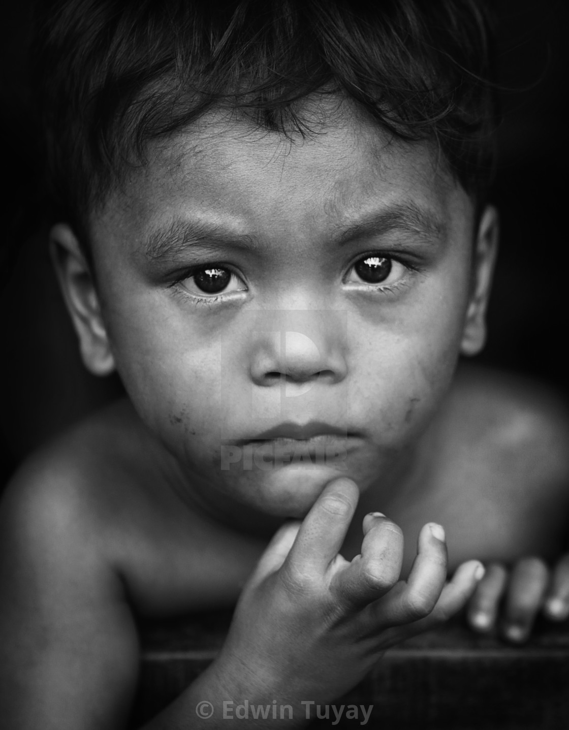 "Portrait of a kid" stock image