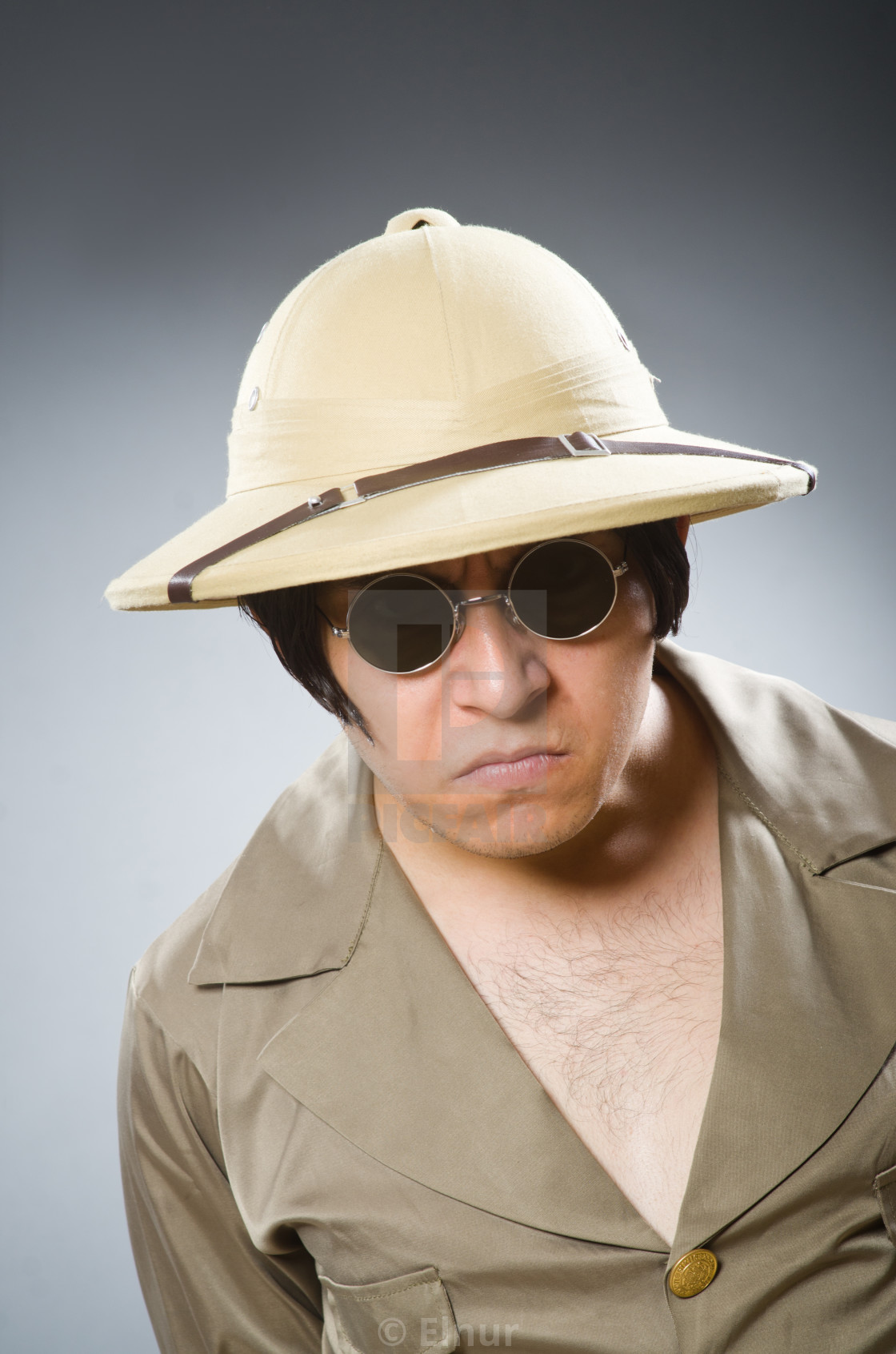 Funny safari hat