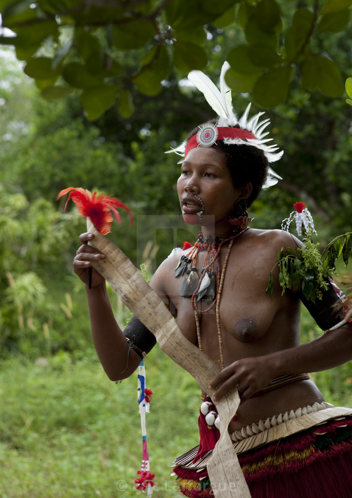 Tribal Dancers During A Ceremony, Trobriand Island, Papua New Guinea -  License, download or print for £ | Photos | Picfair