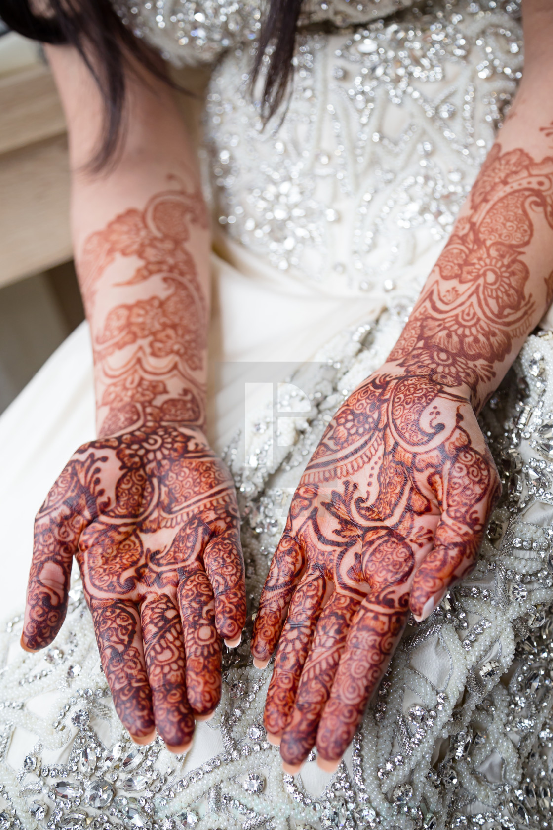 "Bridal henna" stock image