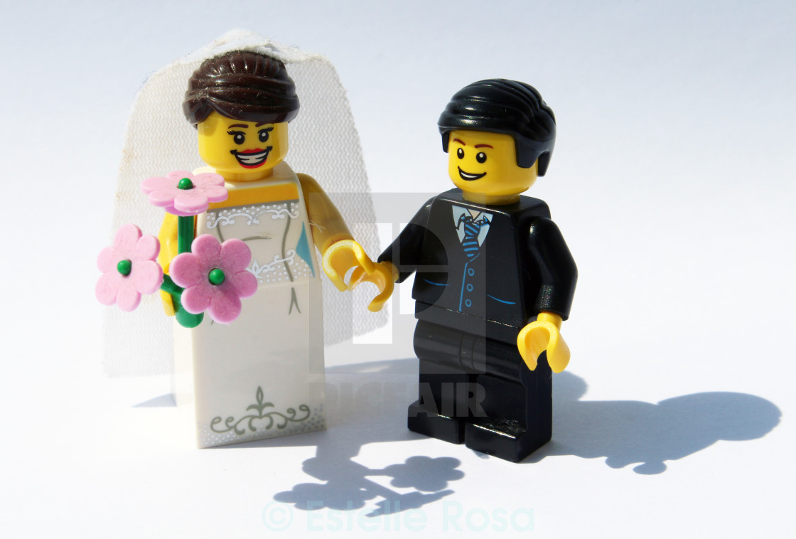 lego bride and groom