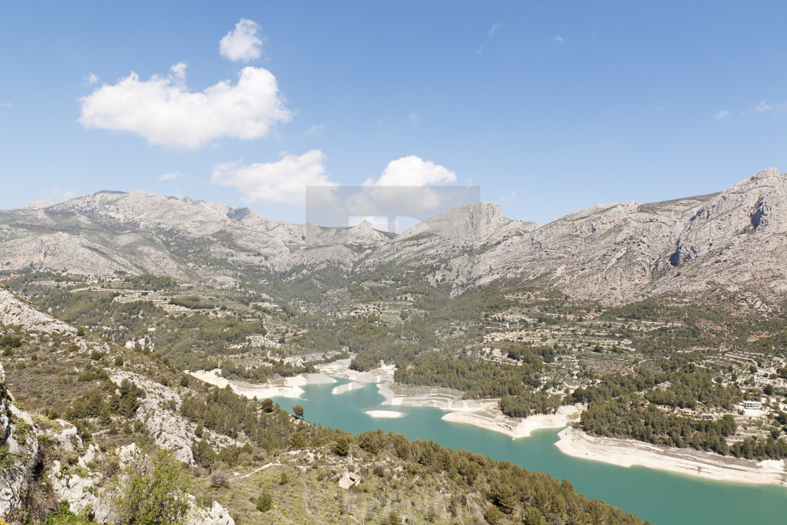 Reservoir Guadalest In The Province Of Alicante License Download Or Print For 12 40 Photos Picfair