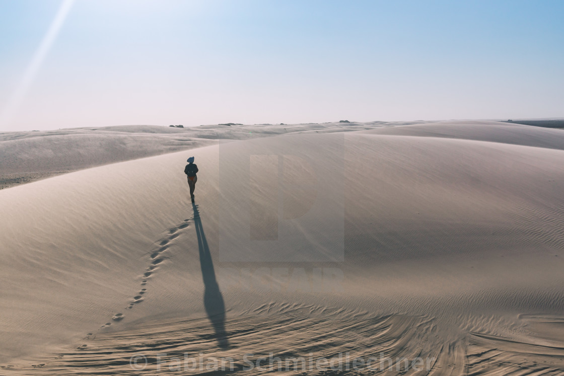 "Desert Nomad" stock image