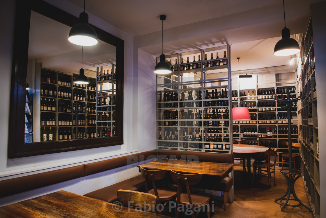 Wine Bar Interior Design License Download Or Print For