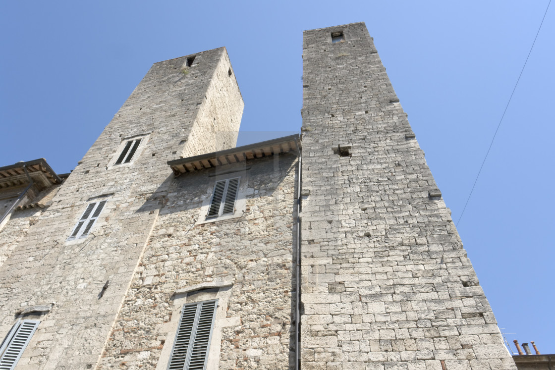 Torri Gemelle In Ascoli Piceno Italy License Download Or Print For 62 00 Photos Picfair
