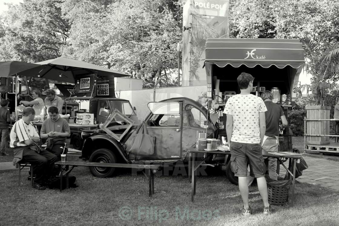 "Coffee Car" stock image