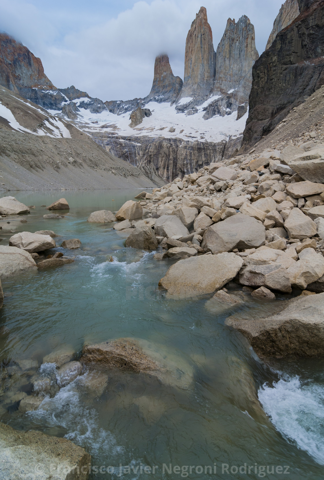 "Torres del paine" stock image