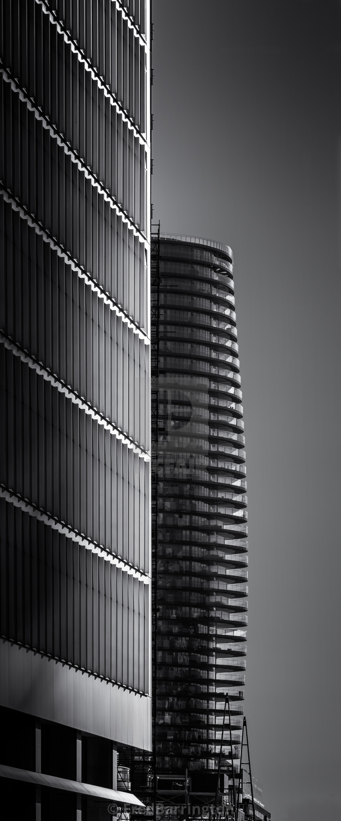 "Canary Wharf Towers" stock image