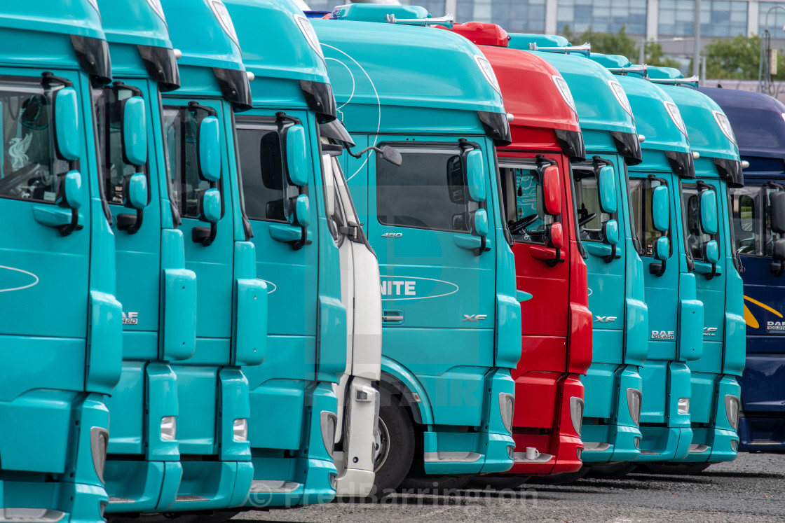 "Lorry Cabins" stock image