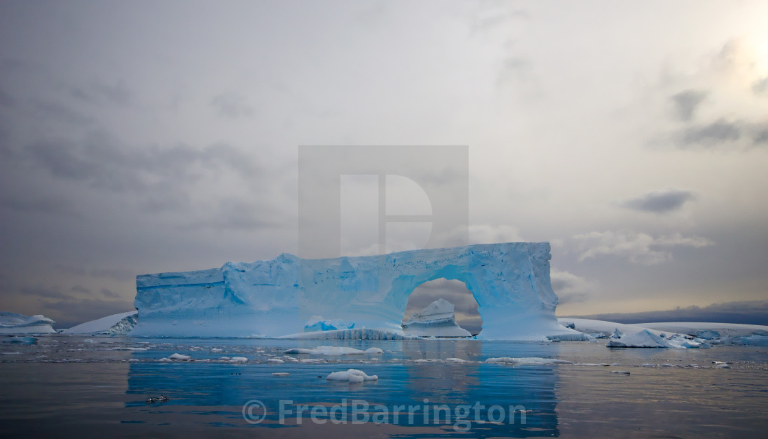 "Tabular Iceberg" stock image