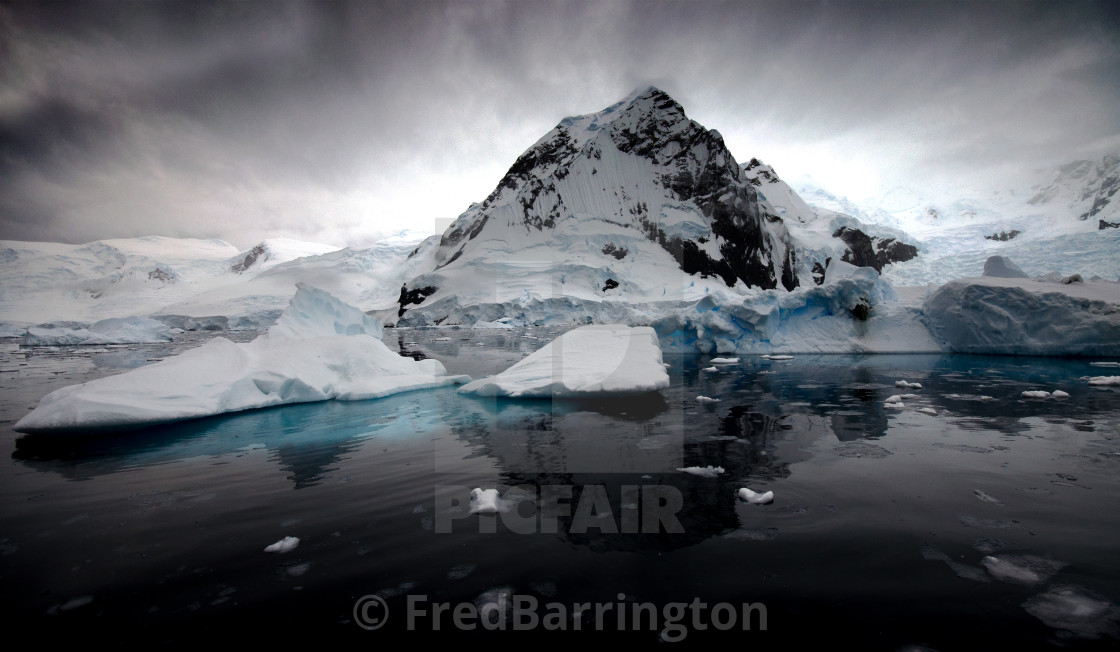 "Seascape, Charlotte Bay" stock image