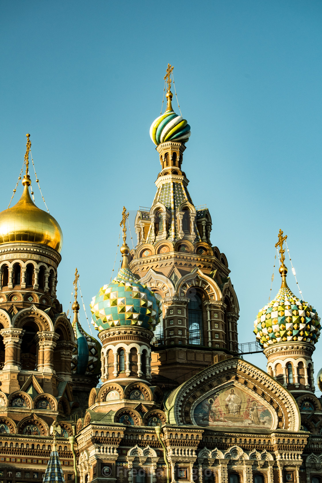 "Church of the Spilled Blood or Resurection" stock image