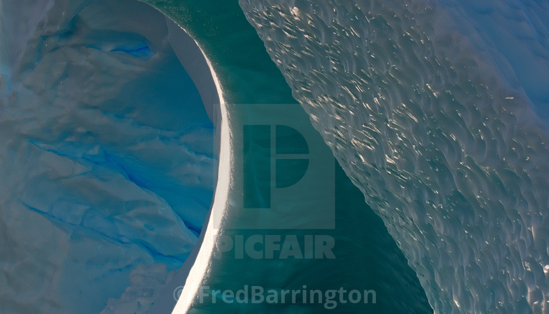 "Iceberg, Antarctica" stock image