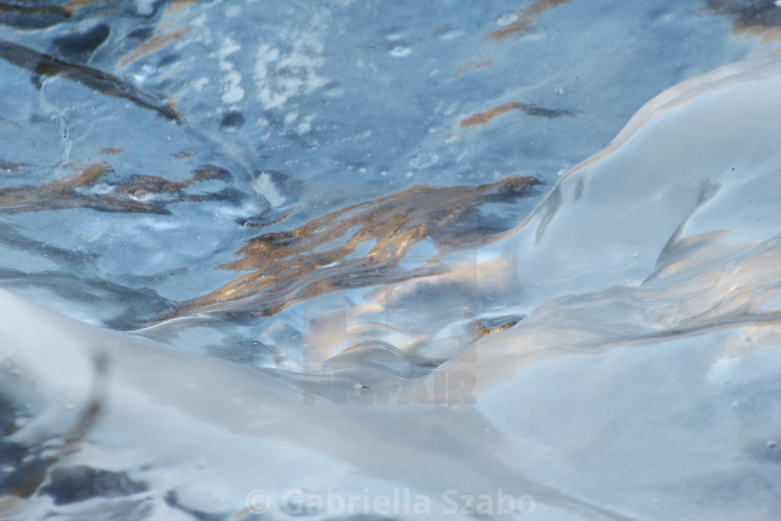 "ice in the nature" stock image